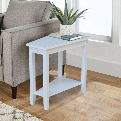 International Concepts - Keystone Accent Table in White Finish - OT08-45 veiw 3