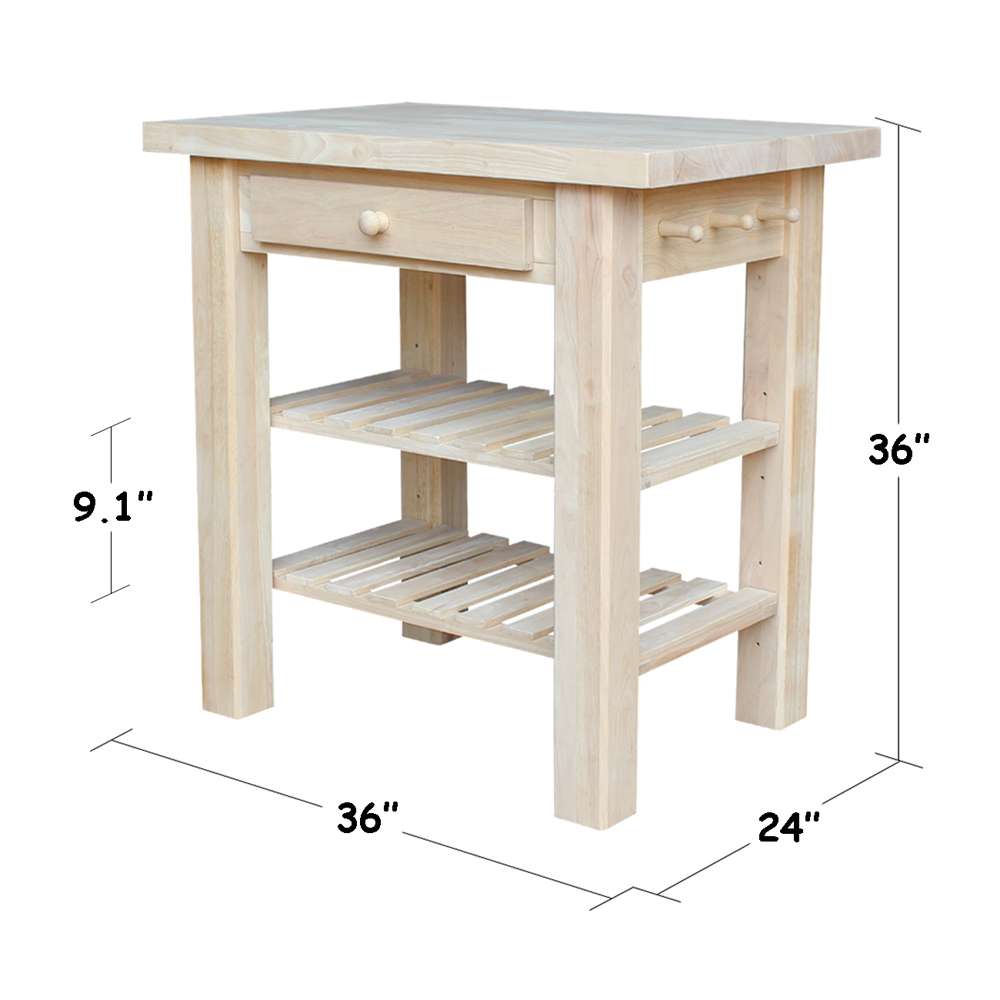 International Concepts - Kitchen Island - WC-3624 veiw 7