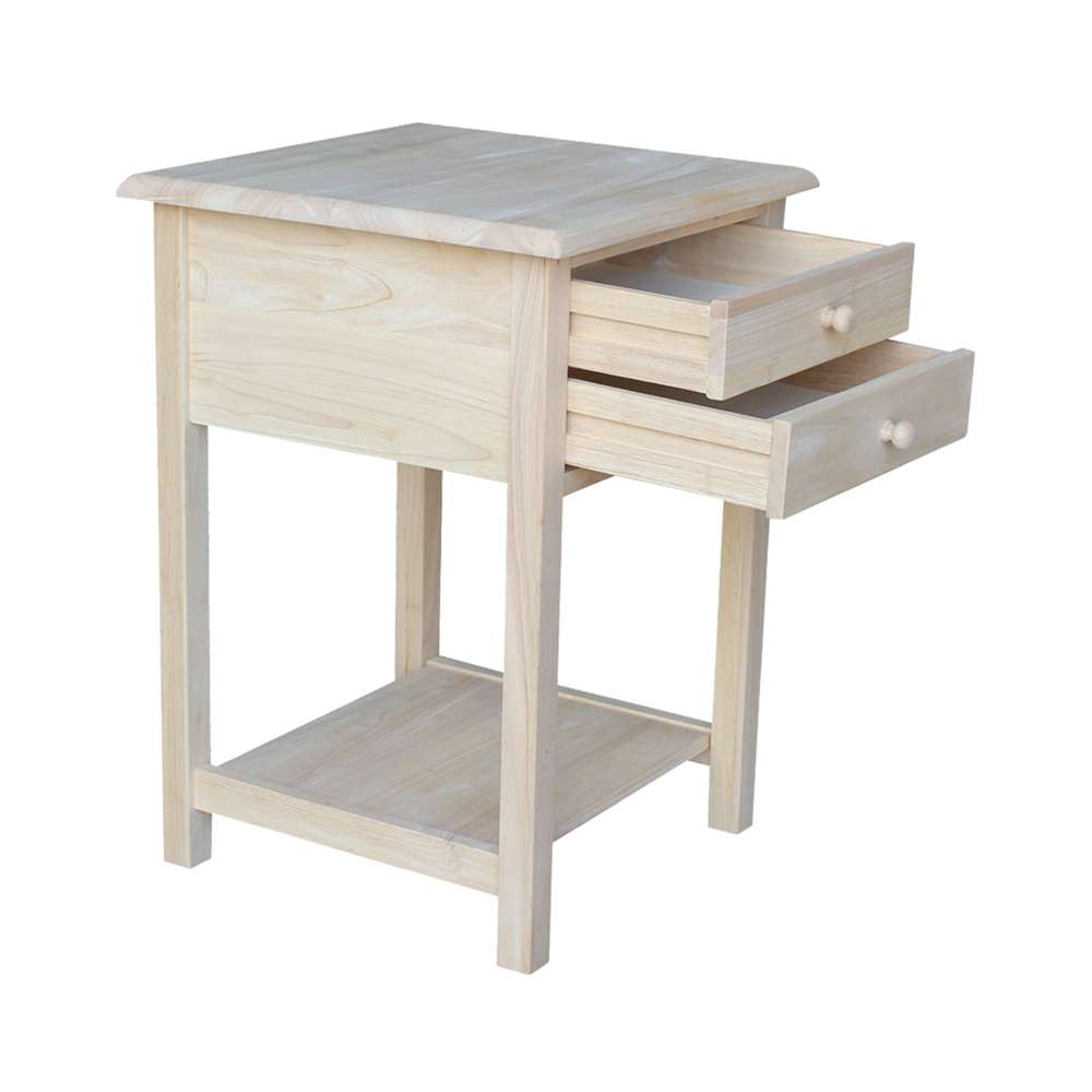 International Concepts - Lamp Table W/2 Drawers  - OT-92 veiw 8