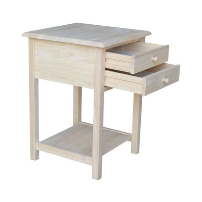 International Concepts - Lamp Table W/2 Drawers  - OT-92 veiw 8