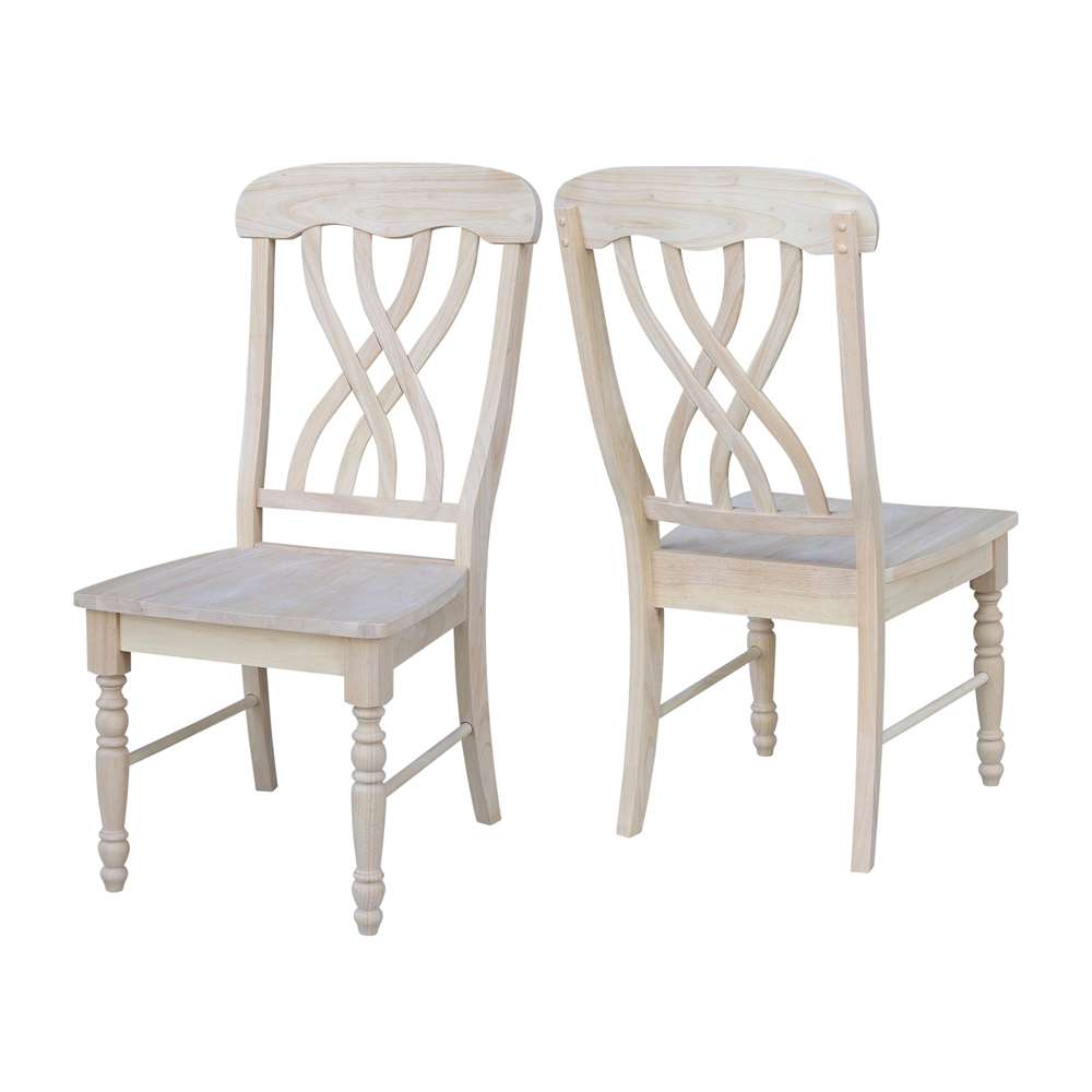 International Concepts - Lattice Side Chair (Set of 2) - C-390P veiw 5