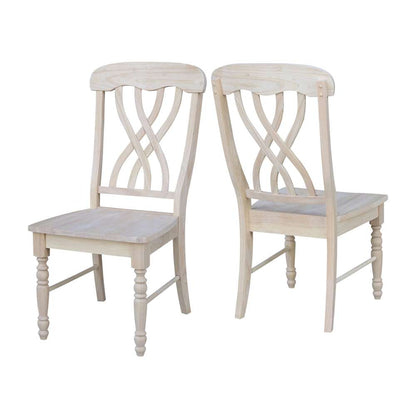 International Concepts - Lattice Side Chair (Set of 2) - C-390P veiw 5