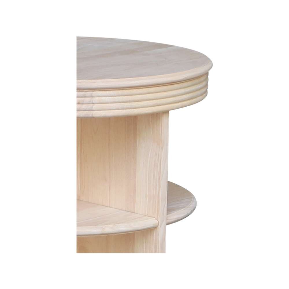 International Concepts - Library End Table - Round - OT-47ER veiw 3