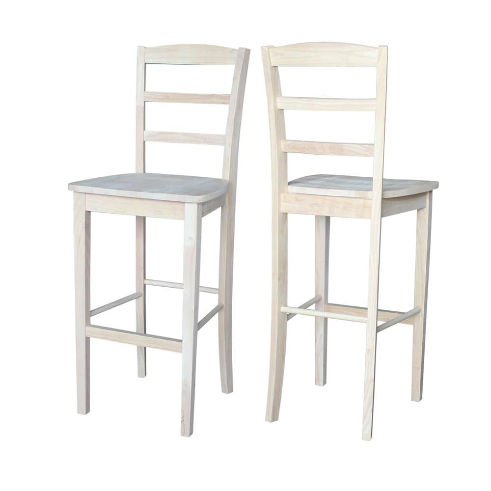 International Concepts - Madrid Bar Height Stool - 30inSH - S-403 veiw 2