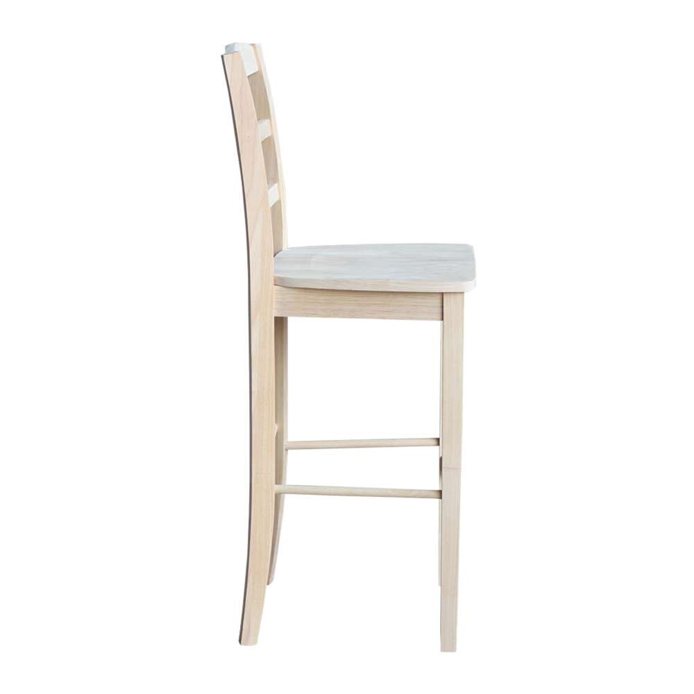 International Concepts - Madrid Bar Height Stool - 30inSH - S-403 veiw 6