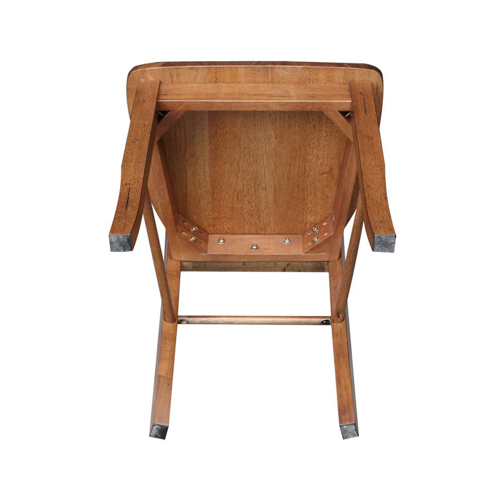 International Concepts - Madrid Ladderback Chair in Distressed Oak Finish (Set of 2) - C42-2P veiw 10