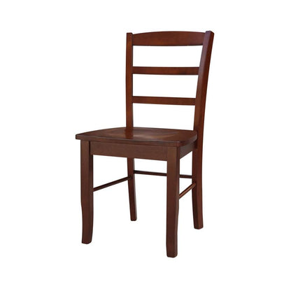 International Concepts - Madrid Ladderback Chair in Espresso Finish (Set of 2) - C581-2P veiw 1