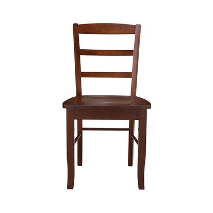 International Concepts - Madrid Ladderback Chair in Espresso Finish (Set of 2) - C581-2P veiw 6
