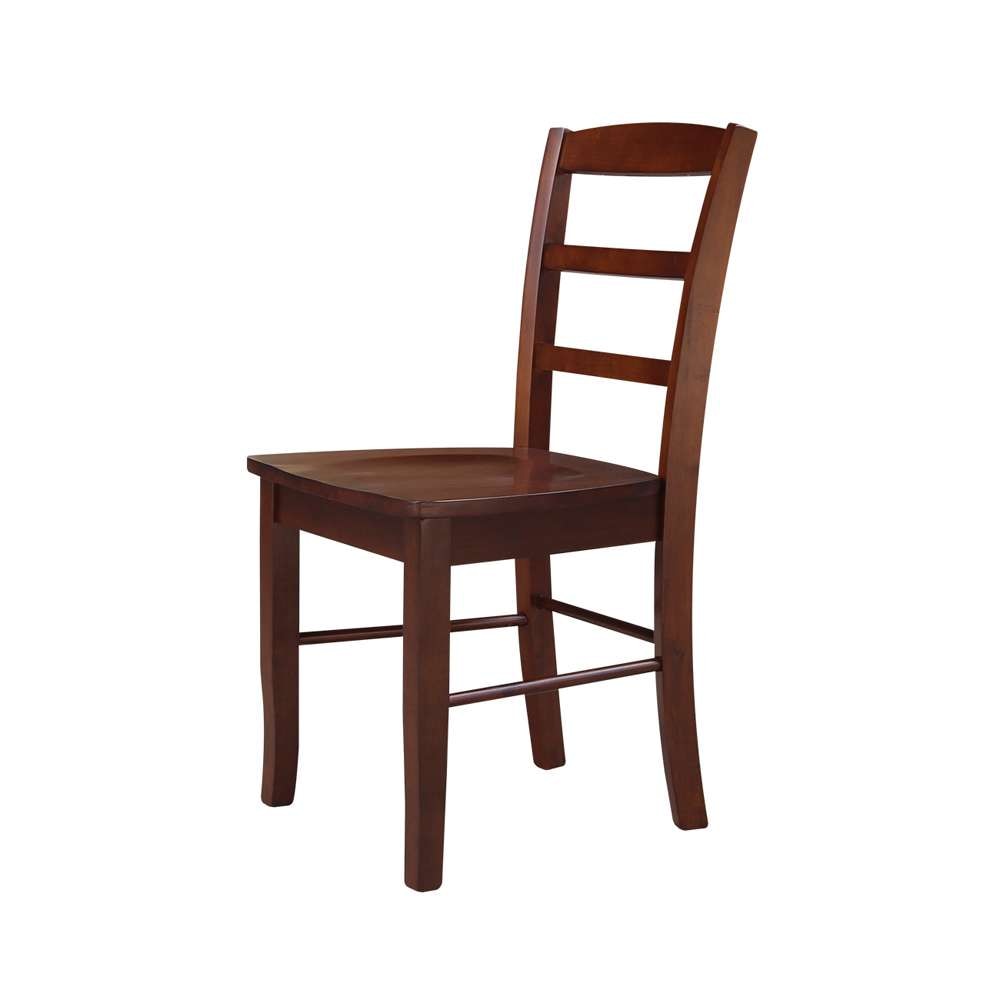 International Concepts - Madrid Ladderback Chair in Espresso Finish (Set of 2) - C581-2P veiw 8