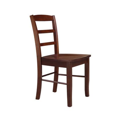 International Concepts - Madrid Ladderback Chair in Espresso Finish (Set of 2) - C581-2P veiw 9