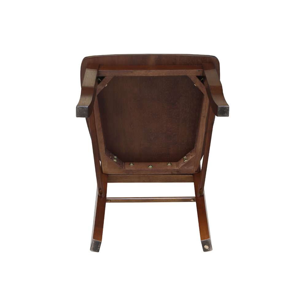 International Concepts - Madrid Ladderback Chair in Espresso Finish (Set of 2) - C581-2P veiw 12