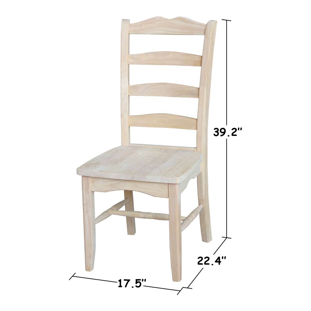 International Concepts - Magnolia Chair (Set of 2) - C-9P veiw 3