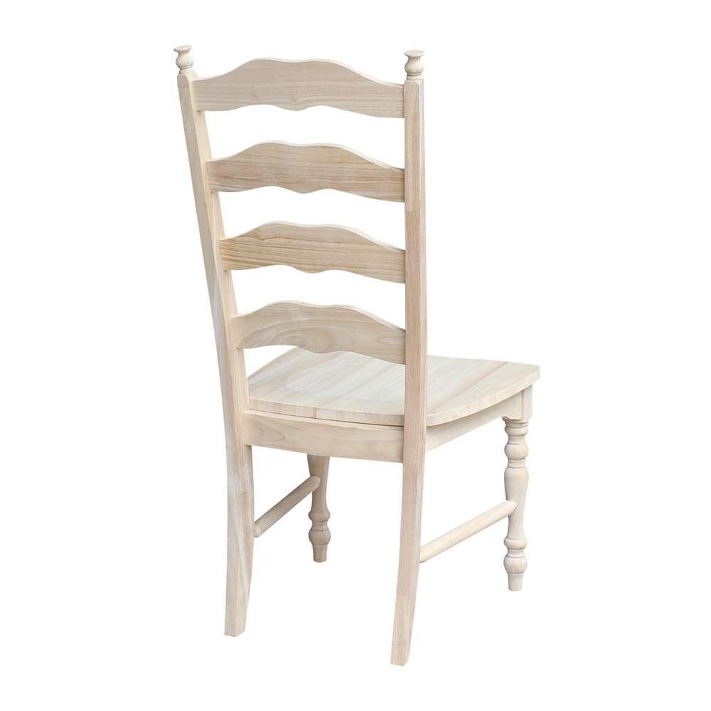 International Concepts - Maine Ladderback Chair (Set of 2) - C-2170P veiw 3