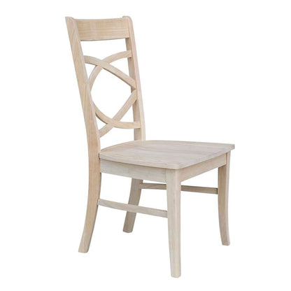 International Concepts - Milano Chair with Wood Seat (Set of 2) - C-316P veiw 7