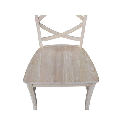 International Concepts - Milano Chair with Wood Seat (Set of 2) - C-316P veiw 9