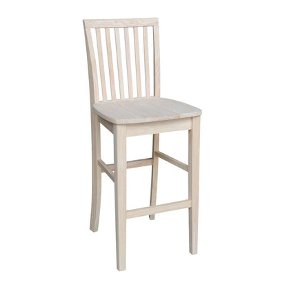 International Concepts - Mission Bar Height Stool - 30inSH  - 265-30 veiw 4