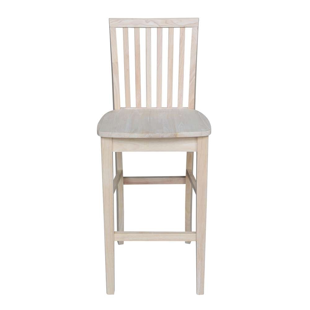 International Concepts - Mission Bar Height Stool - 30inSH  - 265-30 veiw 6
