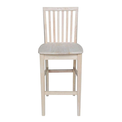 International Concepts - Mission Bar Height Stool - 30inSH  - 265-30 veiw 6