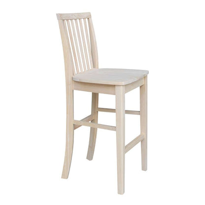 International Concepts - Mission Bar Height Stool - 30inSH  - 265-30 veiw 7