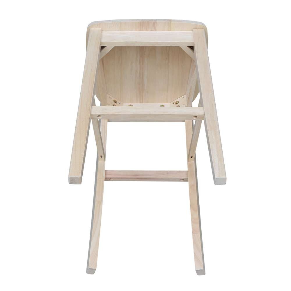 International Concepts - Mission Bar Height Stool - 30inSH  - 265-30 veiw 8
