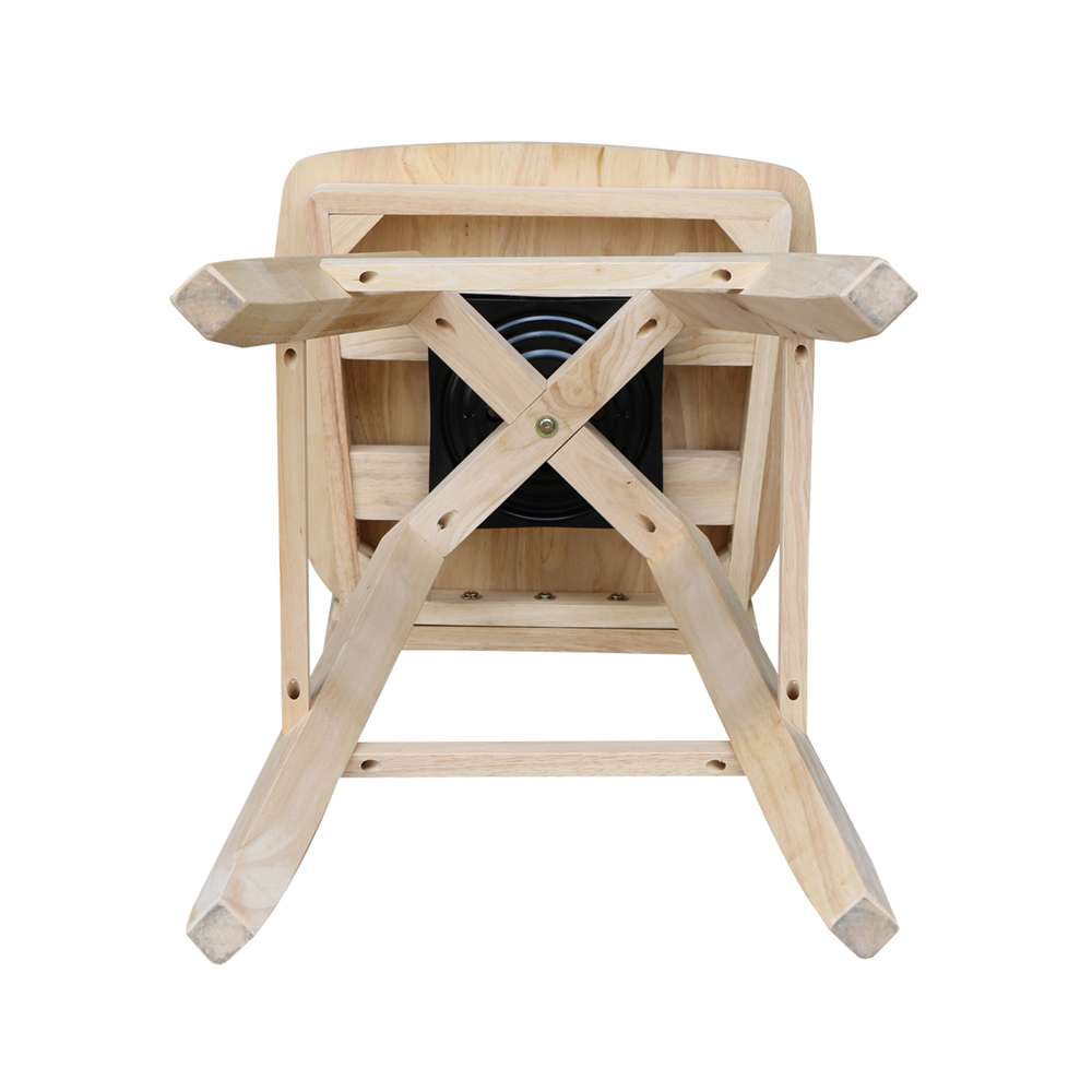 International Concepts - Mission Bar Height Stool - 30inSH  - S-263SW veiw 10