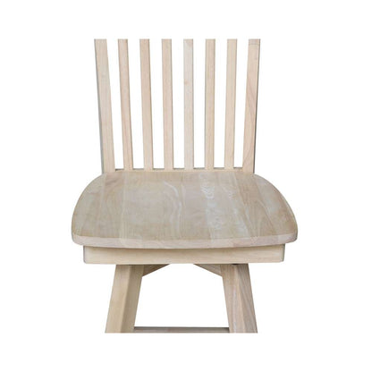 International Concepts - Mission Bar Height Stool - 30inSH  - S-263SW veiw 11