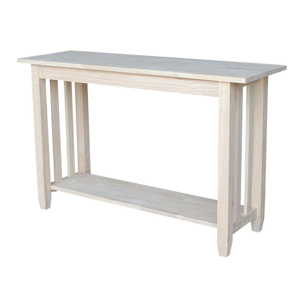 International Concepts - Mission Console Or Sofa Table - BJ6S veiw 1