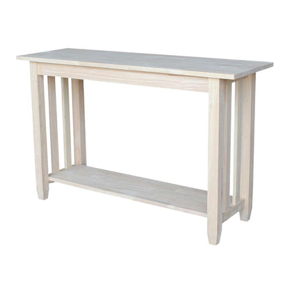 International Concepts - Mission Console Or Sofa Table - BJ6S veiw 1