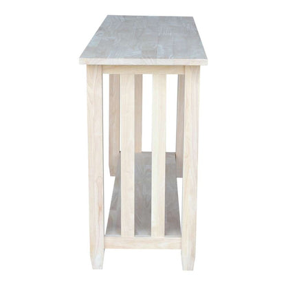 International Concepts - Mission Console Or Sofa Table - BJ6S veiw 3