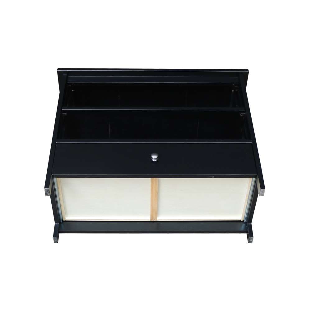 International Concepts - Mission Corner Tv Stand in Black Finish - TV46-27 veiw 7