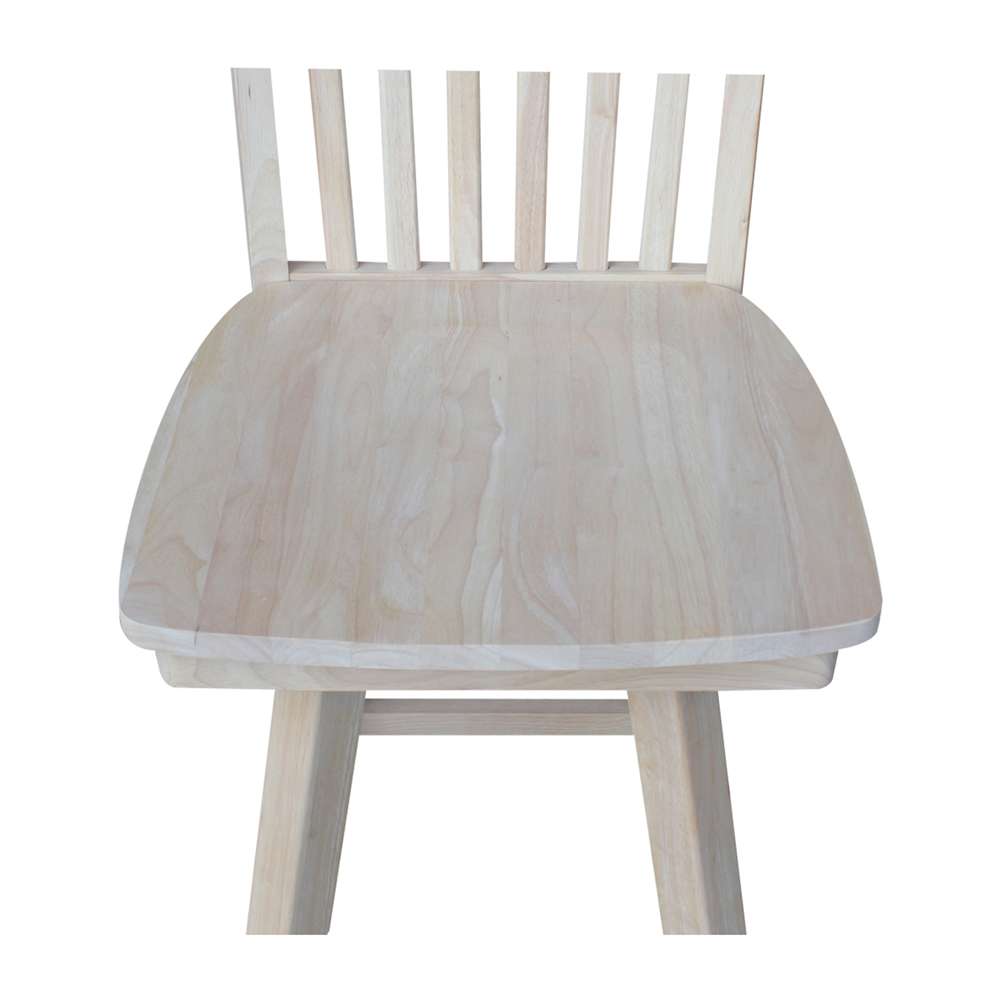 International Concepts - Mission Counter Height Stool - 24inSH  - S-262SW veiw 10