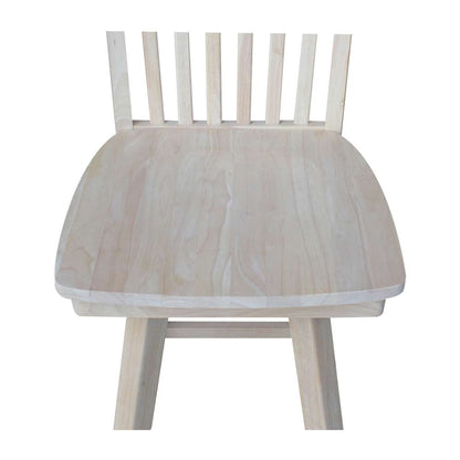 International Concepts - Mission Counter Height Stool - 24inSH  - S-262SW veiw 10