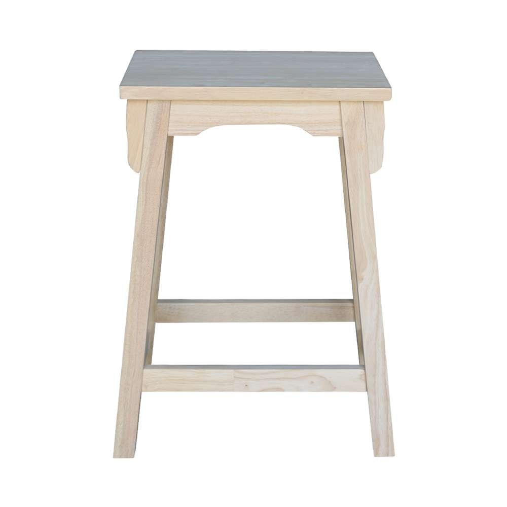 International Concepts - Mission Counter Height Stool - 24inSH  - S-324 veiw 3