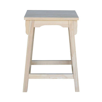 International Concepts - Mission Counter Height Stool - 24inSH  - S-324 veiw 3
