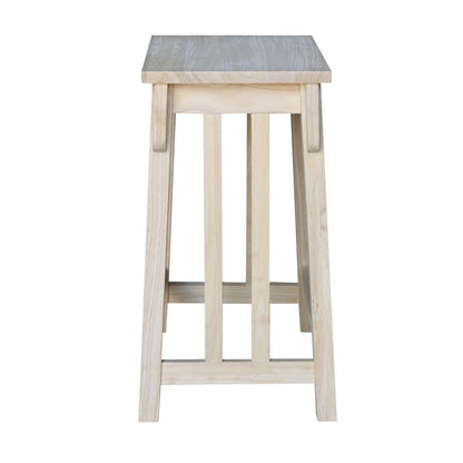 International Concepts - Mission Counter Height Stool - 24inSH  - S-324 veiw 4