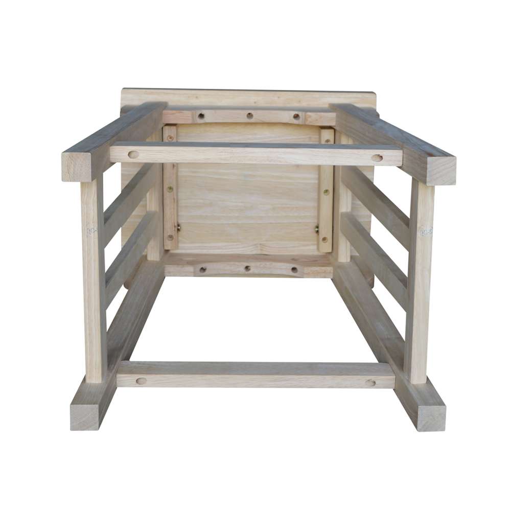 International Concepts - Mission Counter Height Stool - 24inSH  - S-324 veiw 5