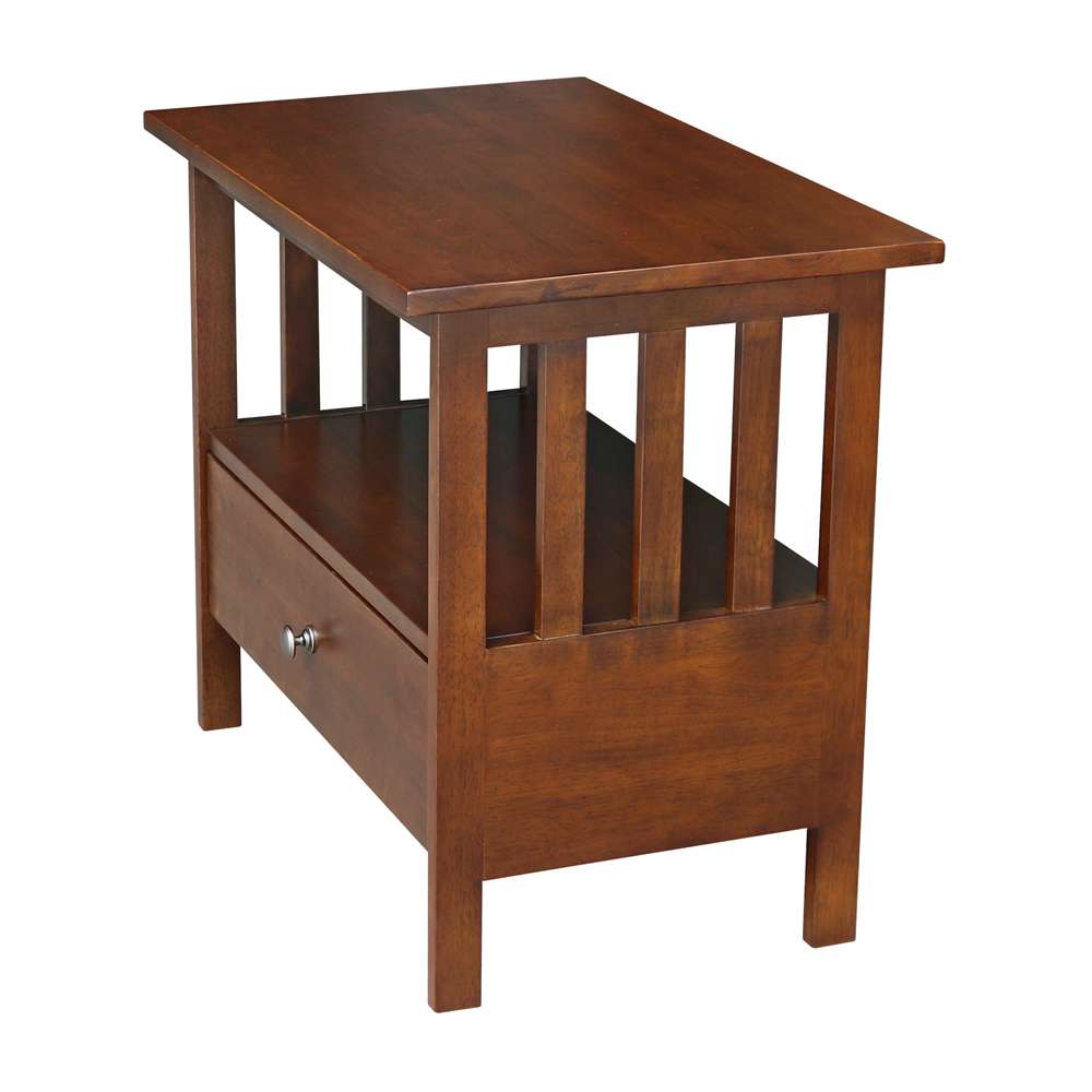 International Concepts - Mission Entertainment / Tv Stand - 28in in Espresso Finish - TV581-28 veiw 5