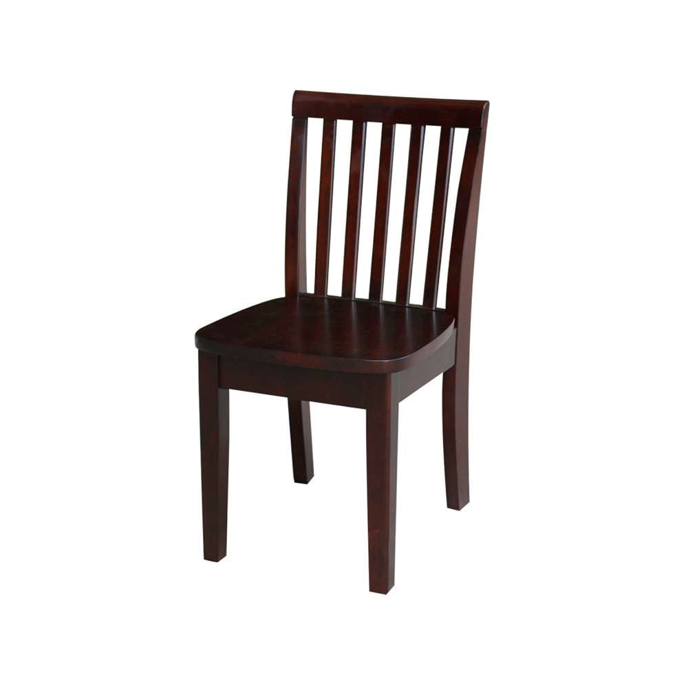 International Concepts - Mission Juvenile Chair in Rich Mocha Finish (Set of 2) - CC15-263P veiw 1