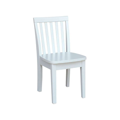International Concepts - Mission Juvenile Chair in White Finish (Set of 2) - CC08-263P veiw 4