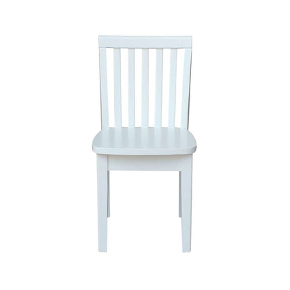 International Concepts - Mission Juvenile Chair in White Finish (Set of 2) - CC08-263P veiw 6
