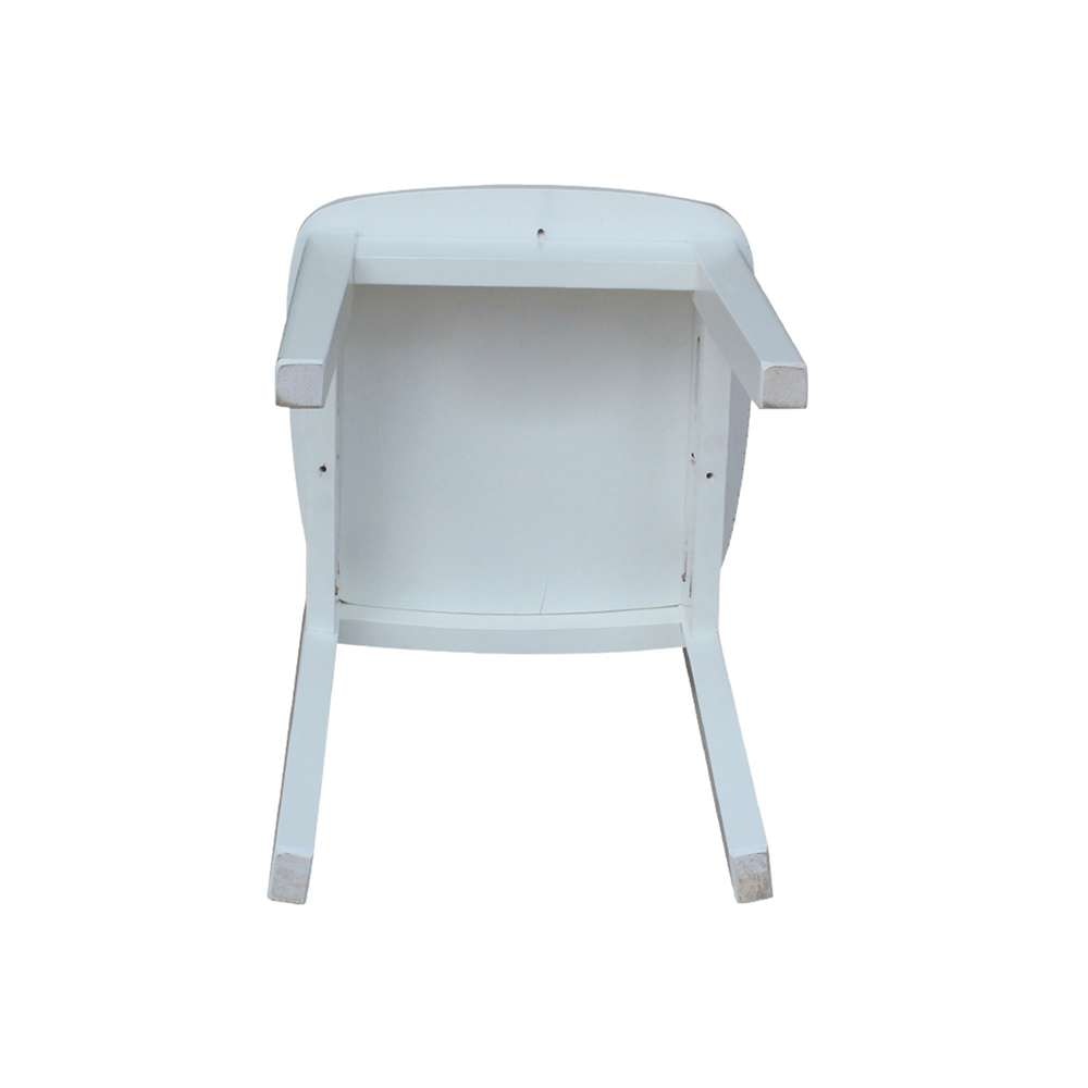 International Concepts - Mission Juvenile Chair in White Finish (Set of 2) - CC08-263P veiw 9