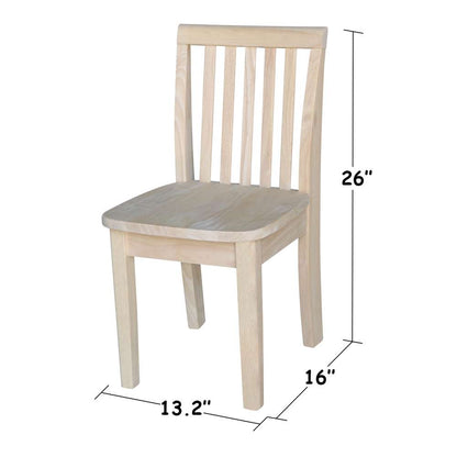 International Concepts - Mission Juvenile Chair (Set of 2) - 263P veiw 3