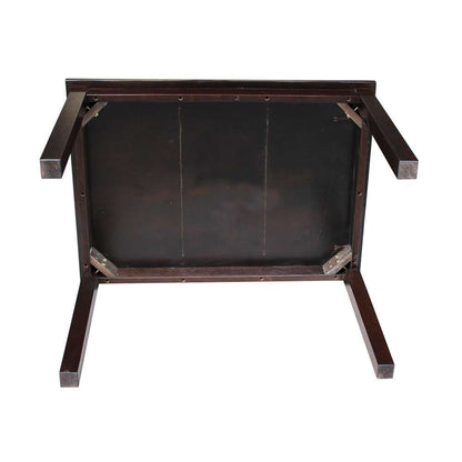 International Concepts - Mission Juvenile Table in Rich Mocha Finish - JT15-2532 veiw 3