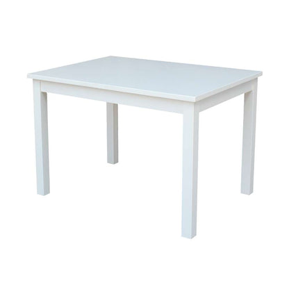 International Concepts - Mission Juvenile Table in White Finish - JT08-2532 veiw 1