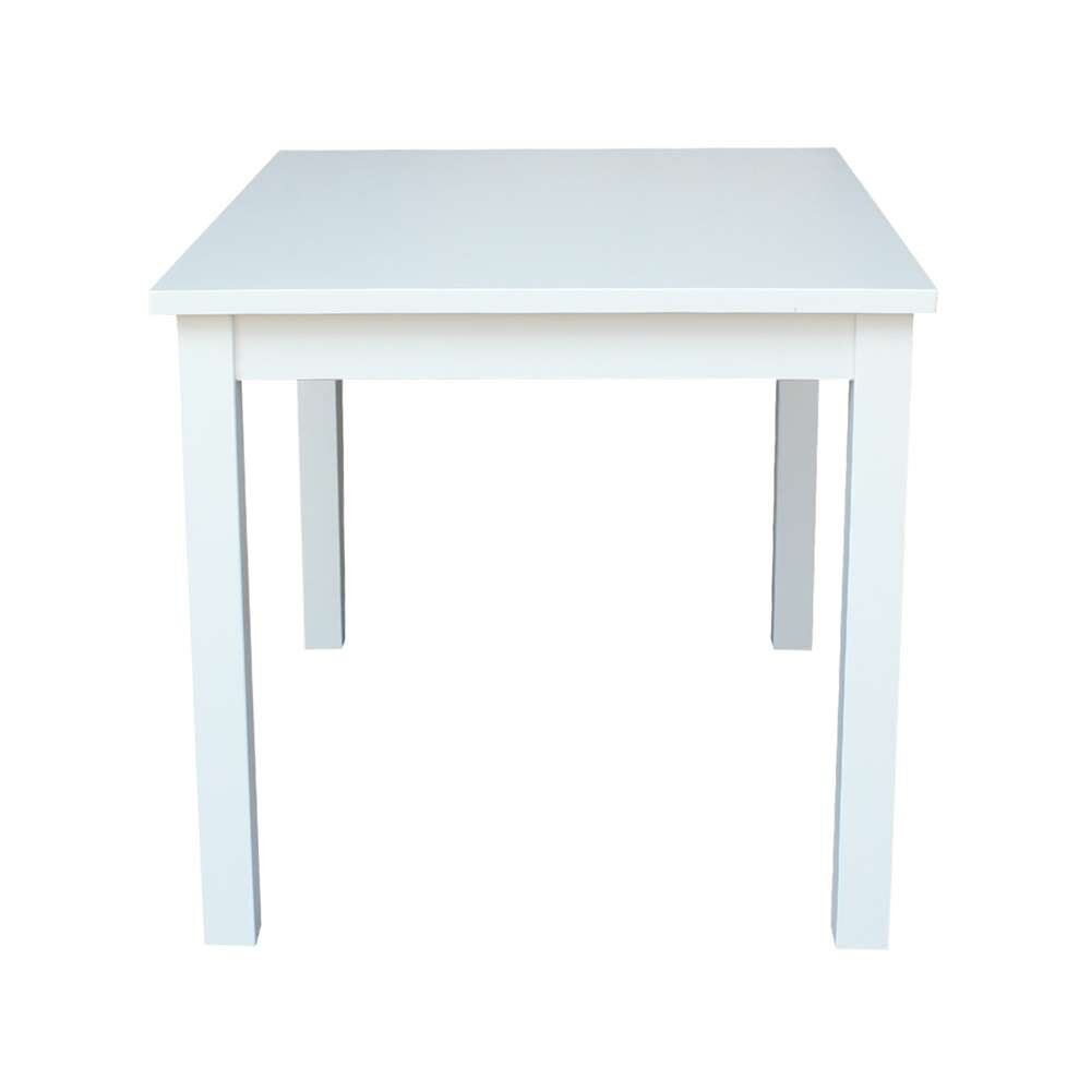 International Concepts - Mission Juvenile Table in White Finish - JT08-2532 veiw 3