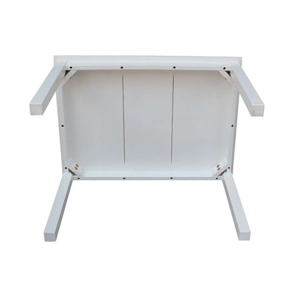 International Concepts - Mission Juvenile Table in White Finish - JT08-2532 veiw 4