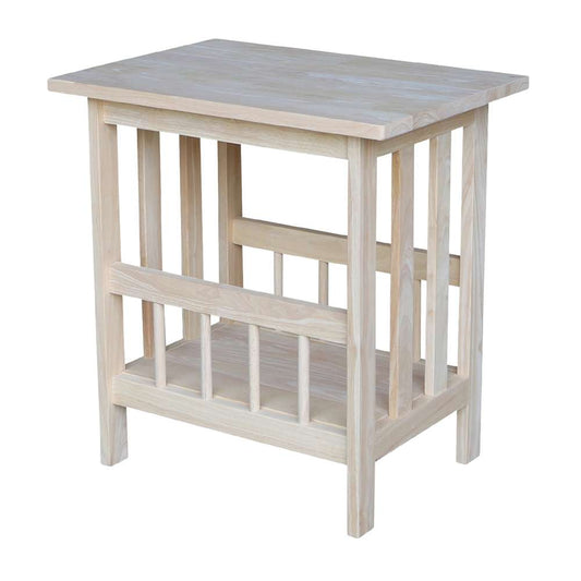 International Concepts - Mission Magazine End Table  - 9836 veiw 1
