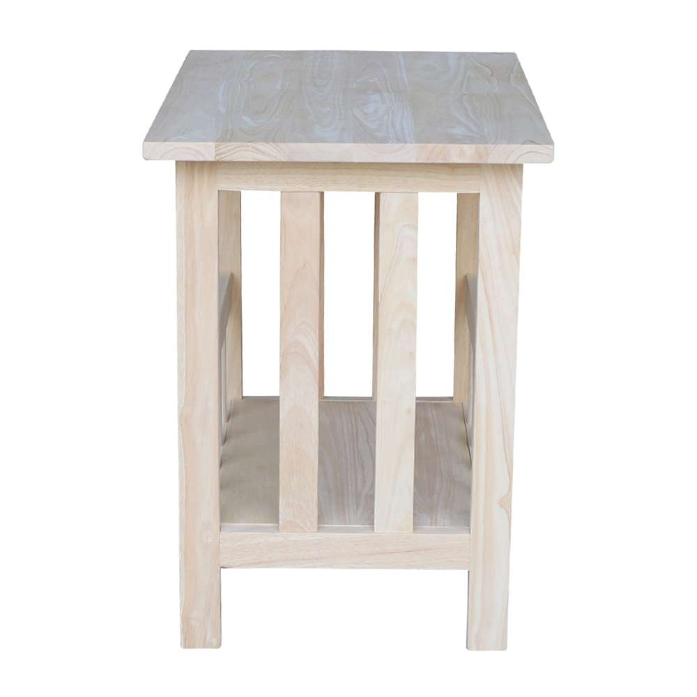 International Concepts - Mission Magazine End Table  - 9836 veiw 5
