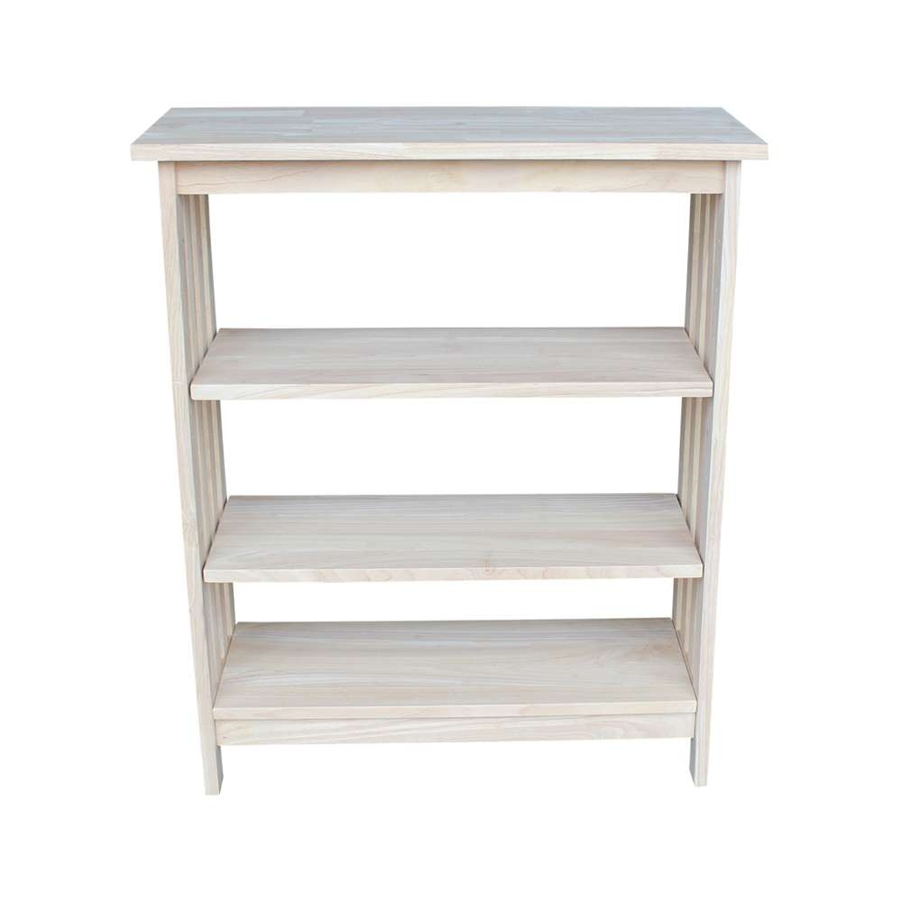 International Concepts - Mission Shelf Unit - 3 Tier - SH-3630M veiw 2