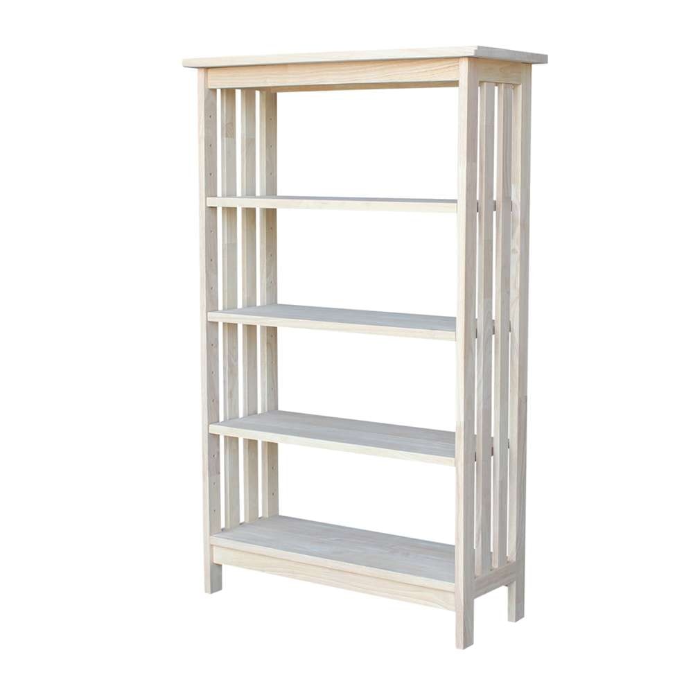 International Concepts - Mission Shelf Unit - 4 Tier - SH-4830M veiw 1